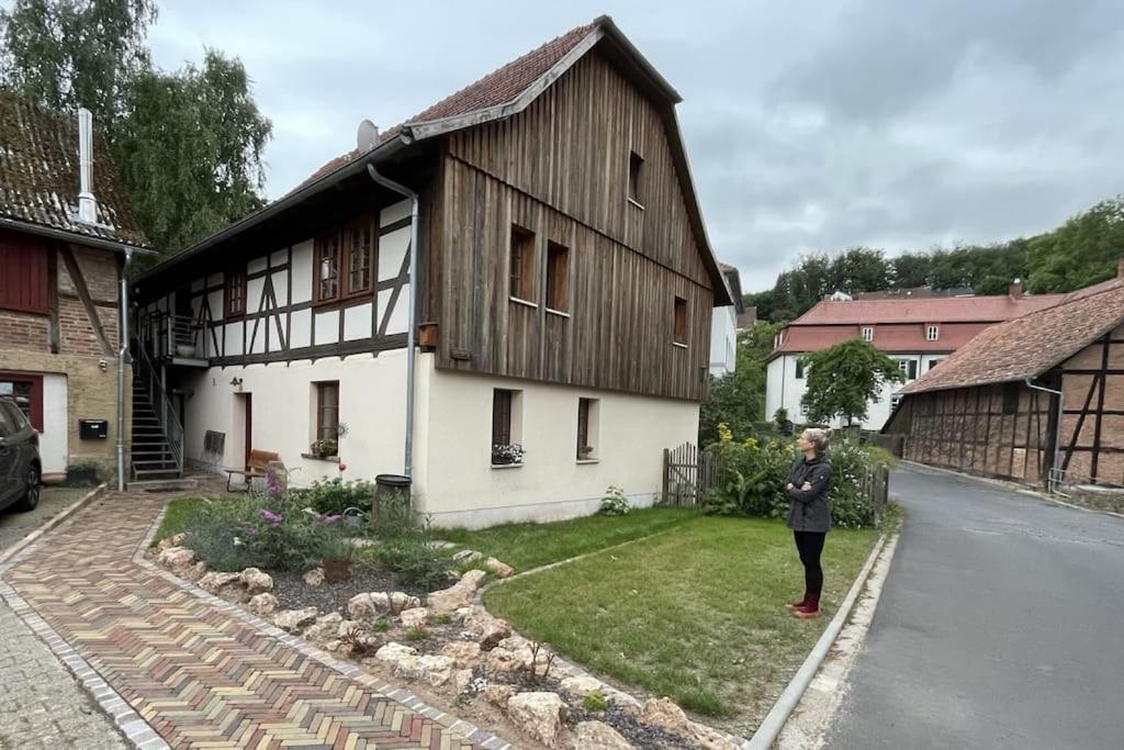 Wohnen Im Fachwerk - Ferienwohnung Fenja Nentershausen  Bagian luar foto