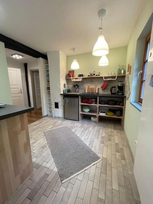 Wohnen Im Fachwerk - Ferienwohnung Fenja Nentershausen  Bagian luar foto