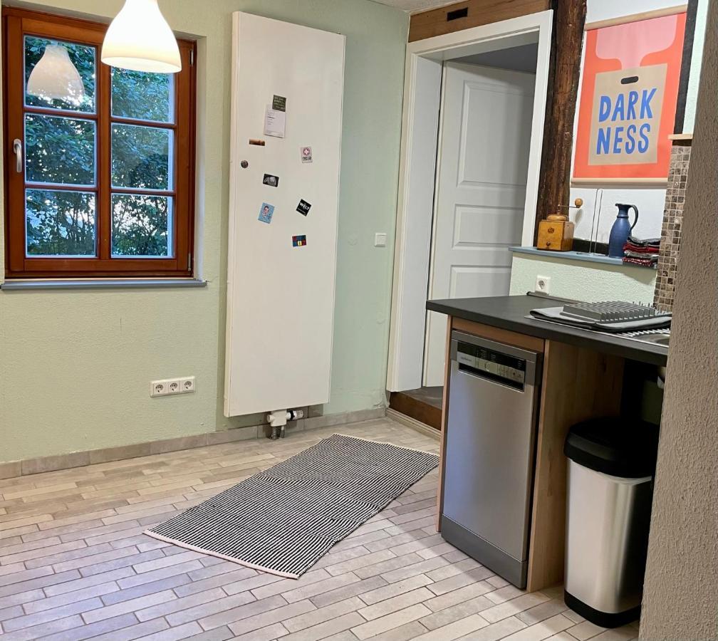 Wohnen Im Fachwerk - Ferienwohnung Fenja Nentershausen  Bagian luar foto